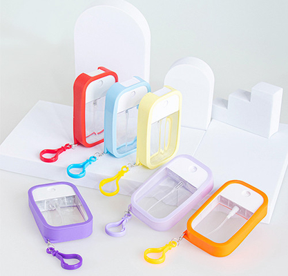 Bình xịt thẻ tín dụng 50ml kháng khuẩn K1110 PET Silicone để vệ sinh tay