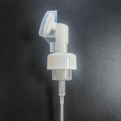 K513 Máy bơm bọt Mousse mặt bằng nhựa có bàn chải