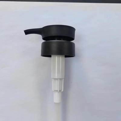 K206-10 Máy bơm dưỡng da trục vít màu đen mờ đa năng 4CC không tràn có thể tái sử dụng