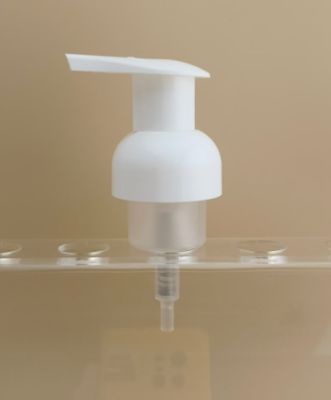 Thiết kế tinh tế Bơm bọt nhựa màu trắng cho chai dầu gội