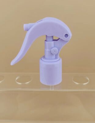 Máy phun kích hoạt nhỏ bằng nhựa màu tím nhạt K604-1 cho chai và làm tóc