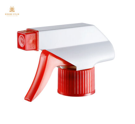 Máy phun nước thân thiện với môi trường 28 mm Liquid Various Cover Model Plastic Spray Trigger Sprayer