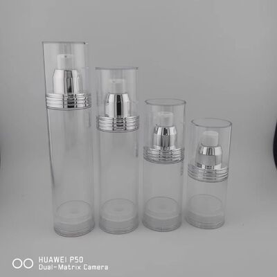 Chai đựng mỹ phẩm Airless Pump 30ml 50ml dưới dạng hộp đựng kem dưỡng da dạng lỏng du lịch