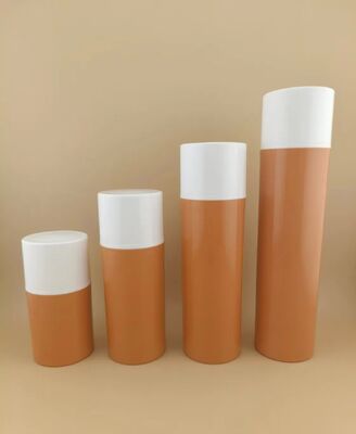 Thiết kế mới chai nhựa không khí màu nâu di động và tiện lợi đi du lịch với vỏ trắng