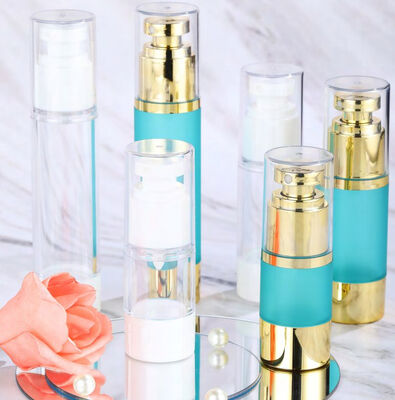 Chai bơm không có không khí 15ml 30ml rỗng để chăm sóc da bằng máy bơm
