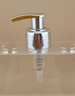 Thiết kế mới Silver trái-phải khóa lotion bơm cho dầu gội