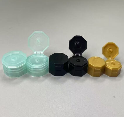 Hình hình tám giác 24mm Flip Top Caps Plastic Special Shape Snap Caps