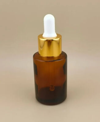 Thiết kế mới Đẹp màu nâu mịn tròn chai nhỏ giọt cho Essence