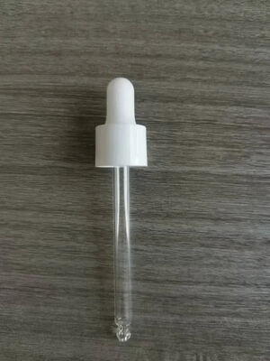 10ml 20ml 30ml 50ml Ống nhỏ giọt màu trắng có ống dài đựng mỹ phẩm dầu