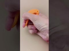 Máy phun kích hoạt nhỏ màu cam nhựa K601-1 cho làm tóc