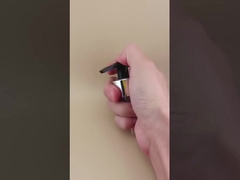 Máy bơm kem da màu đen và bạc K204-3 cho chăm sóc da được chứng nhận ISO9001/ISO14001