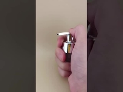 K204-1 Máy bơm kem da màu đen và bạc khóa bên trái bên phải cho chăm sóc da ISO9001/ISO14001 được chứng nhận