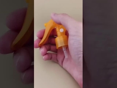 Bình xịt cò mini màu cam tùy chỉnh bằng nhựa PP K602-2 dùng cho vệ sinh gia đình