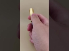 Mái mỹ phẩm Lash Brush Golden Screw Cover cho phụ nữ hoàn hảo nhìn