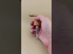 Máy bơm kem dưỡng da Máy bơm hạt gỗ nhựa K1104 cho chai