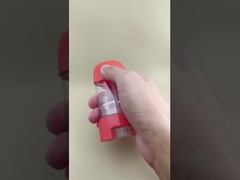 Bao bì son dưỡng môi trong suốt, mịn với nắp đỏ 2316 cho son môi