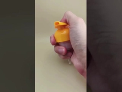 Thiết kế tinh tế Máy bơm bọt nhựa màu cam cho chai dầu gội