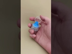 Thiết kế đẹp Hành tinh nhựa tròn nâu nắp cho chai chăm sóc da