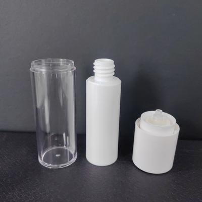 15ml 30ml 50ml Capacity Airless Pump Bottle Chứng chỉ ISO/SGS/FDA/CE