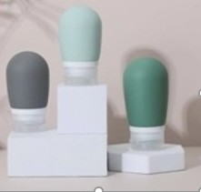 Chất chống rò rỉ Shampoo rỗng di động kích thước du lịch chai silicone hộp kem