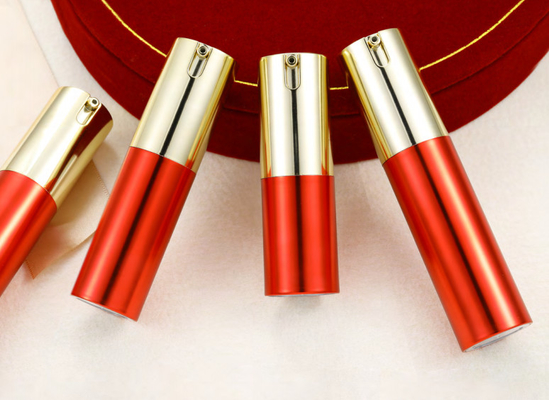 15ml Máy bơm không khí lạnh chai bơm kem nhựa bình hút bụi
