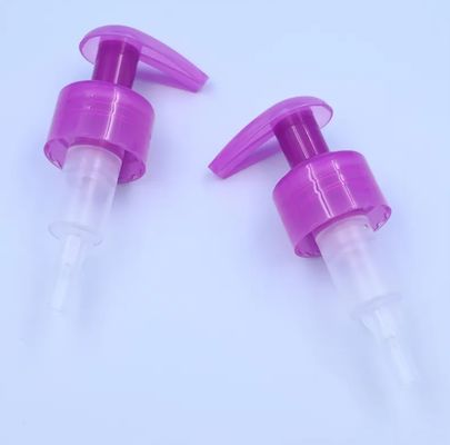 Máy pha lotion cơ thể màu tím trong suốt bơm không tràn 1.20 - 1.50ml / T