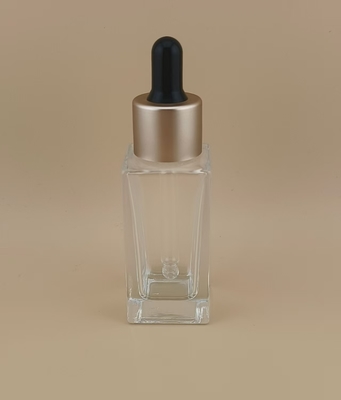 Chai nhỏ giọt vuông, trong suốt, mịn màng, tinh tế, được chứng nhận ISO9001/ISO14001, dùng cho lotion