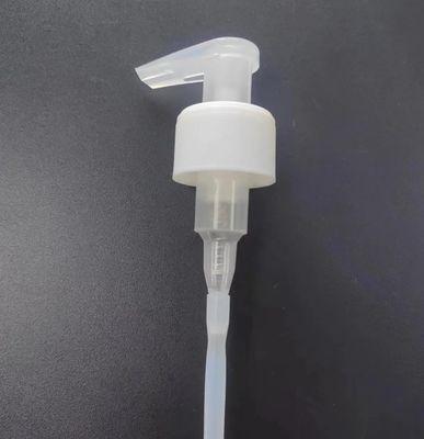 Bơm phân phối lotion bằng vật liệu PP tùy chỉnh màu xanh lá cây với khóa kẹp cho xà phòng lỏng, lotion chăm sóc da