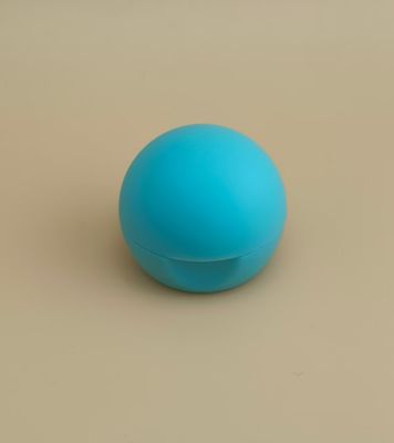 Nắp cầu bằng nhựa màu xanh lam, nhẵn mịn, mờ cho chai mỹ phẩm