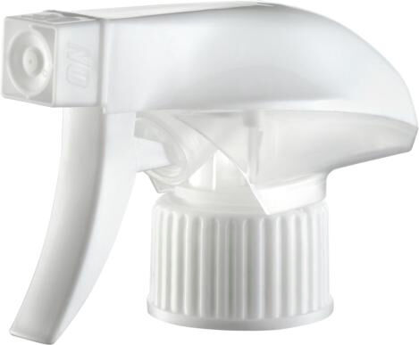 Bình xịt làm sạch kính nhựa trắng và đỏ PP 28/410