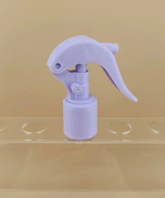 Máy phun kích hoạt nhỏ bằng nhựa màu tím nhạt K604-1 cho chai và làm tóc