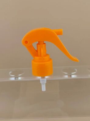 Máy xịt kích hoạt nhỏ bằng nhựa màu cam để làm tóc