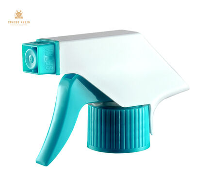 Máy phun nước thân thiện với môi trường 28 mm Liquid Various Cover Model Plastic Spray Trigger Sprayer