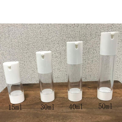 15ml 30ml 40ml 50ml Mỹ phẩm Chai không có không khí Kem dưỡng thể kín khí Chai bơm không có không khí