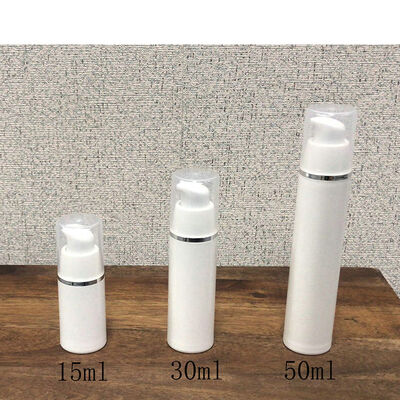 30ml PP nhựa vòng xi lanh chai không khí Clear Cap PP không khí bơm chăm sóc da