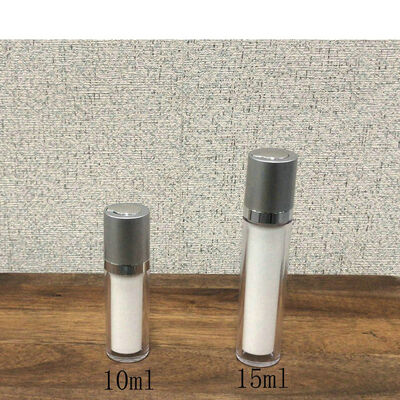 30ml 50ml trắng rõ ràng không khí máy bơm chai chân không Lotion mỹ phẩm máy bơm chai
