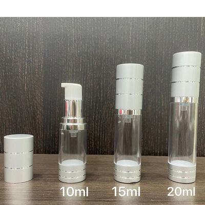 30ml 50ml trắng rõ ràng không khí máy bơm chai chân không Lotion mỹ phẩm máy bơm chai