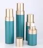 30ml 50ml Chai PP không khí màu trắng sáng bóng có bơm kem dưỡng da