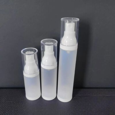 Luxury Cosmetics Lotion Bottle Set 30ml Custom Empty Face Cream Glass Jar với máy bơm