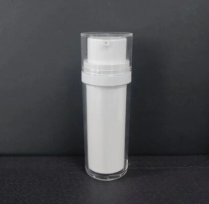 Luxury Slim Water Foaming Refillable Airless Cosmetic Pump Bottle với cho chăm sóc da
