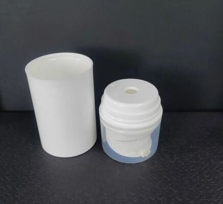 chai thủy tinh tròn với bơm kem nước xả kem chai mỹ phẩm thủy tinh với bơm