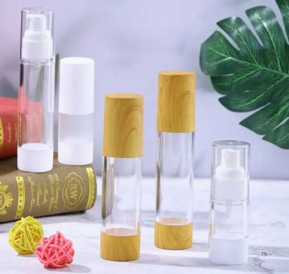 Cosmetic Plastic Vacuum Airless Bottle for Skincare Cream Serum Lotion (Nhiệm dưỡng da bằng kem huyết thanh)