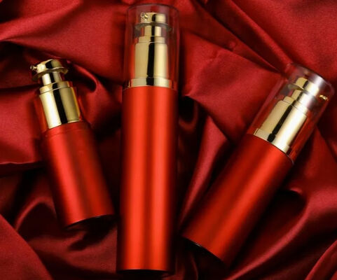 Mỹ phẩm Lotion chăm sóc da kem huyết thanh máy bơm không khí chai chân không nhựa 30ml