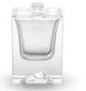chai nước hoa thủy tinh 100ml bình kính hình vuông chai rõ ràng với máy phun