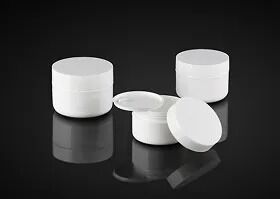 Một loạt các gói mỹ phẩm Lotionskin Cream Jar cho chăm sóc khuôn mặt