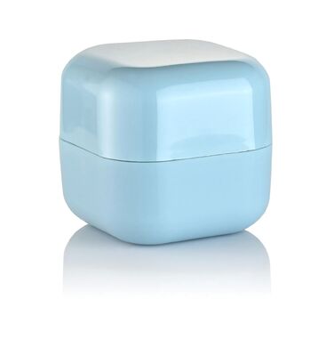 30g bán buôn mỹ phẩm chăm sóc da PP Plastic Square Jar cho kem