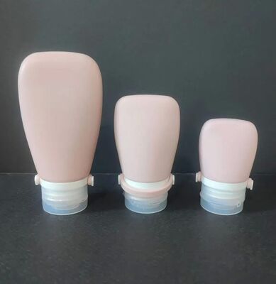 Nạp lại Squeeze chống rò rỉ kích thước đi bộ rỗng chai Lotion silicone nước tắm mỹ phẩm chai đi bộ ống
