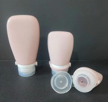 Nạp lại Squeeze chống rò rỉ kích thước đi bộ rỗng chai Lotion silicone nước tắm mỹ phẩm chai đi bộ ống