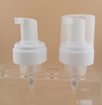 Bơm bọt xà phòng lỏng không tràn PE Bơm kem đa dụng với nắp K515