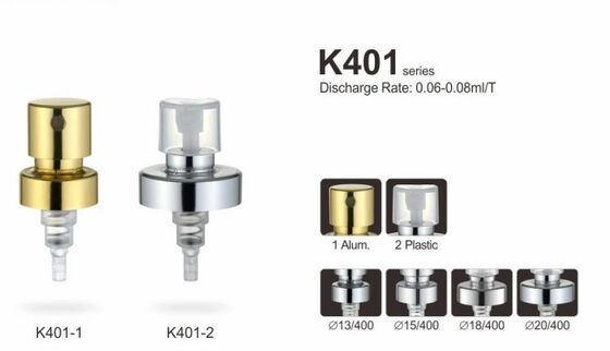 18mm 20mm nhôm Crimp máy bơm nước hoa Sprayer Fine Mist Spray K401